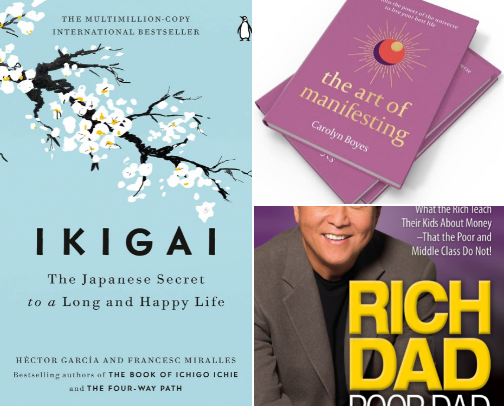 Books That Helped Me Grow (In Life and Motherhood) cover photo collage