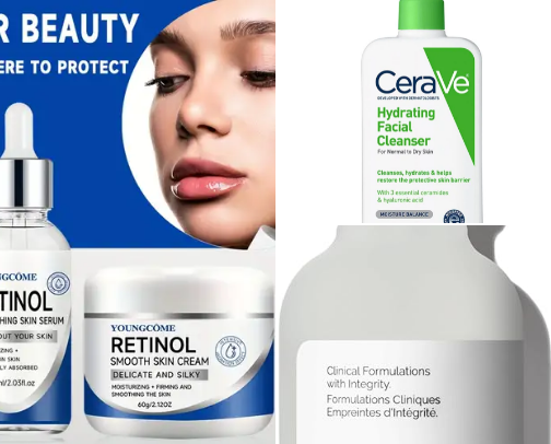 Skin Care cover photo collage