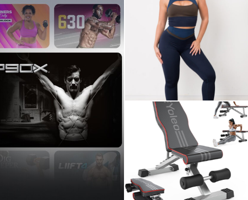 Health & Fitness cover photo collage