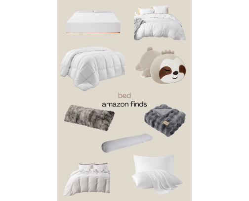 Bed Amazon Finds cover photo collage