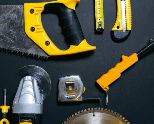 Built to Fix Anything – Tools That Mean Business cover photo collage