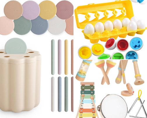 Best Toys for 1-Year-Olds, Chosen by a Former Early Childhood Educator cover photo collage