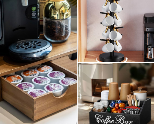 15 Coffee Station Setup: Aesthetic Organizers for Small Counters cover photo collage