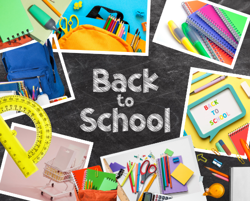 📚 Back-to-School Must-Haves ✏️ cover photo collage