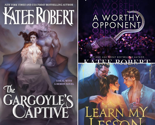 My Top Katee Robert Recs - Spicy Romance cover photo collage