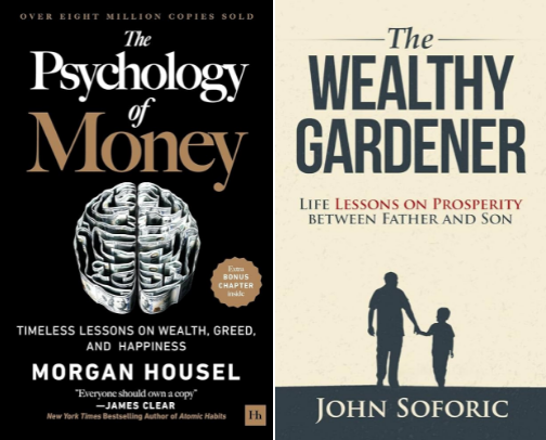 Must-Read Money Books for Smart Thinking 💸 cover photo collage