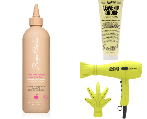 The Curly Cart: Things I Keep in Stock for My Curls cover photo collage