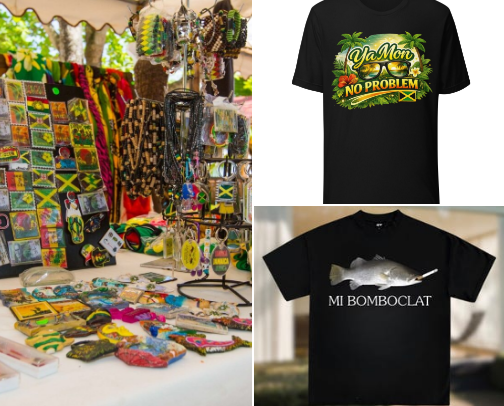 Jamaica souvenirs,apparel and much more cover photo collage