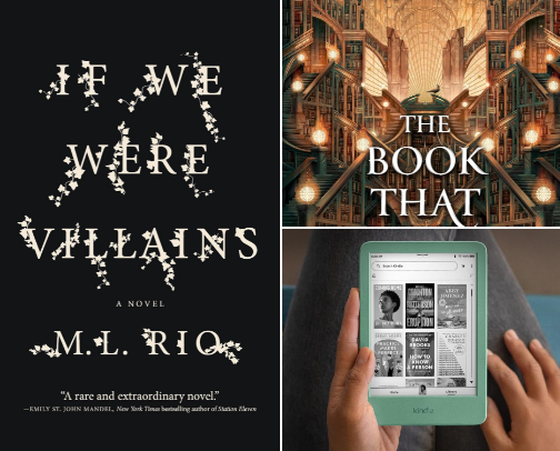 My favorite book things! cover photo collage