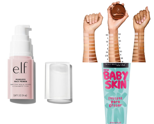 Favorite primers for flawless makeup cover photo collage
