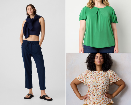 Clothing recs for work cover photo collage