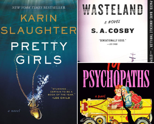 Thrillers on my TBR📚 cover photo collage
