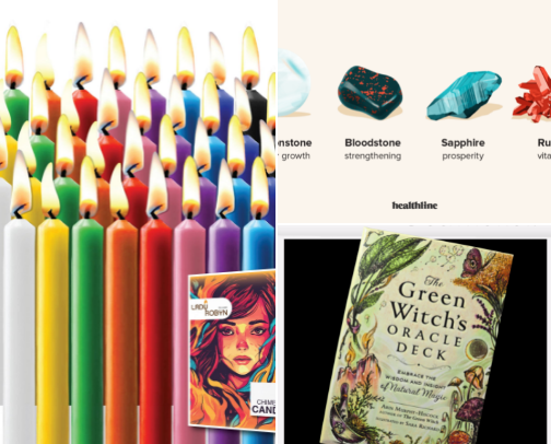 Witchy cover photo collage