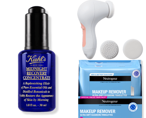 Skincare cover photo collage