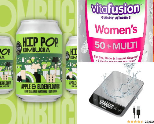 Nutritional Food an Drinks cover photo collage