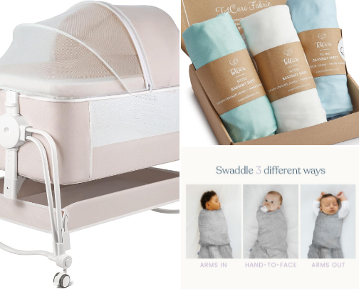 Newborn Must-Haves (From a First-Time Mom) cover photo collage