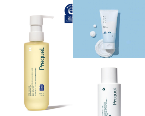 My nighttime skincare routine cover photo collage