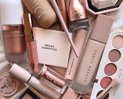 Makeup cover photo collage