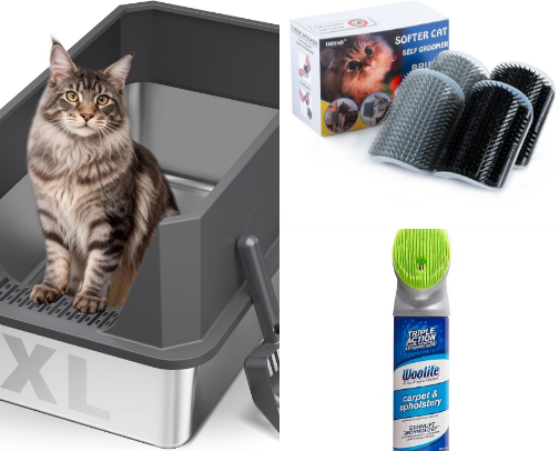 Cat Parent Necessities cover photo collage