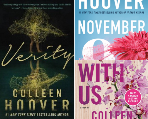 Chely's favorite book recs cover photo collage