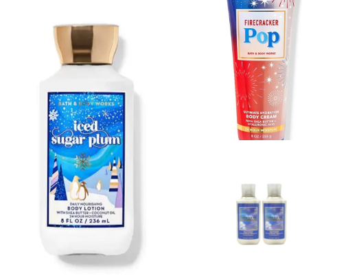 Hand Lotions cover photo collage