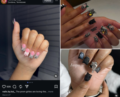 The cutest nail recs. Affordable and convenient! cover photo collage