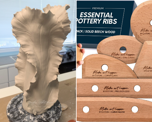 Setting Up a Home Clay Studio: My Favorite Amazon Tools cover photo collage