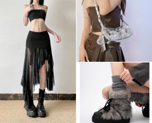 Y2K Grunge E-girl fits that go SO hard 📼🎸 cover photo collage