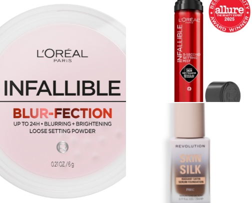 Drugstore beauty finds cover photo collage