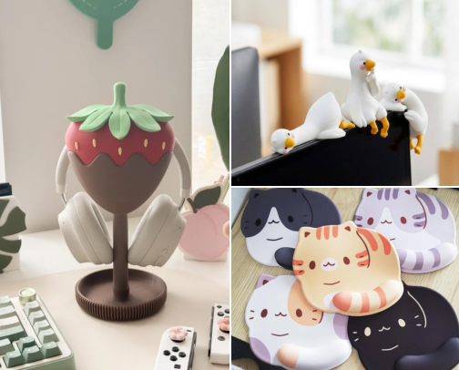 Cute Things for Your Desk That You'll Actually Use cover photo collage