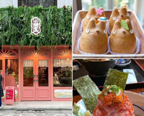 Tiktok Tokyo: Cafes, Desserts, Bars, and Restaurants Edition cover photo collage