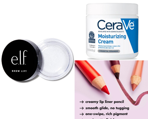 My favorite beauty recs cover photo collage