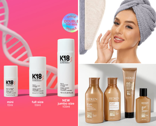 Achieve your best hair day with these daily products! cover photo collage