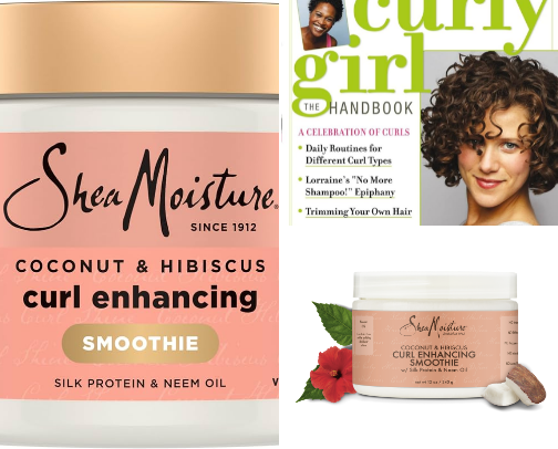 Curly Girl cover photo collage