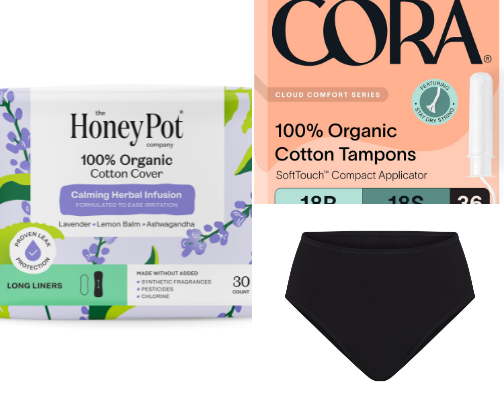 My Period Survival Must Haves cover photo collage