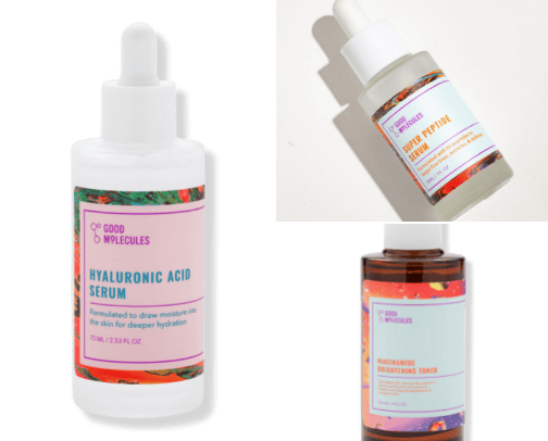 Skincare cover photo collage
