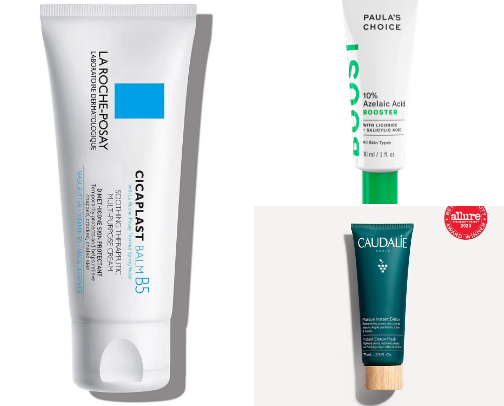 Skincare for skin that are prone to redness cover photo collage