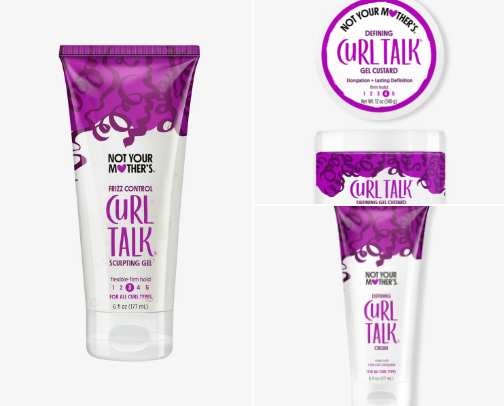 curly girl certified cover photo collage