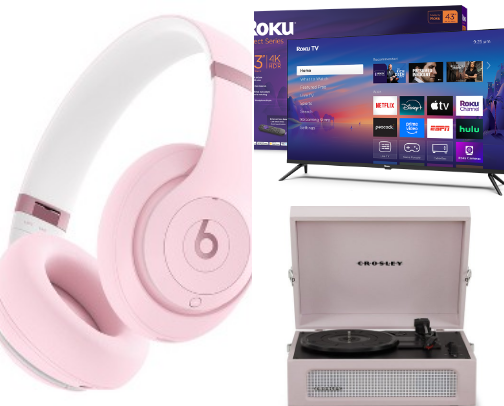 my favorite tech items 👾💻 cover photo collage
