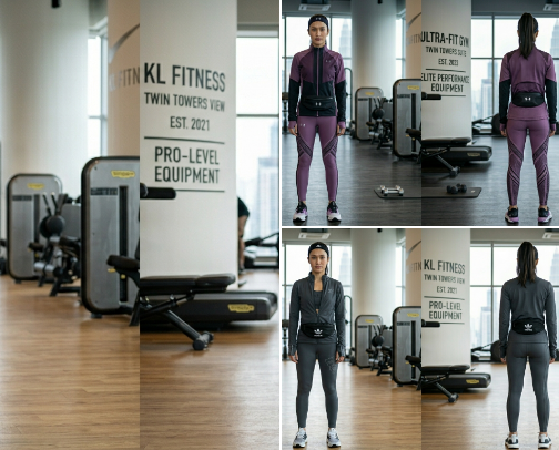 The Pro-Level Gym & Athleisure Lookbook cover photo collage