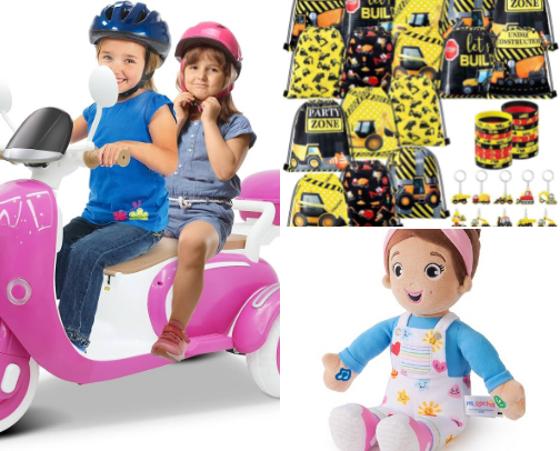 The Ultimate Parent & Kid Must-Haves List: Toys, Baby Essentials, and Party Supplies cover photo collage