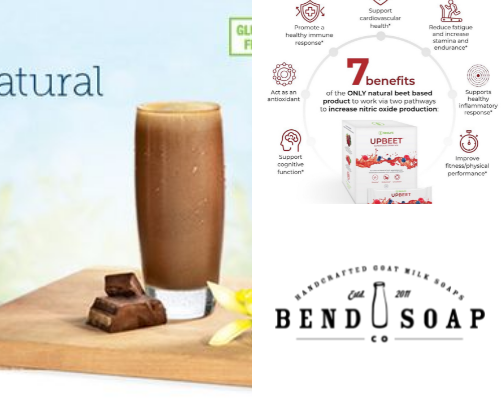 Health snacks cover photo collage