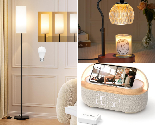 Lighting cover photo collage