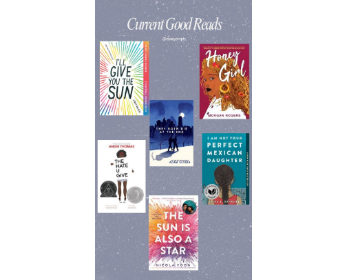 My favorite book recs cover photo collage