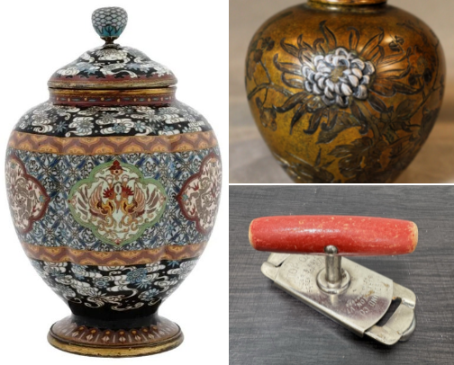 Japan JARS and TEA SET Antiques Collections cover photo collage