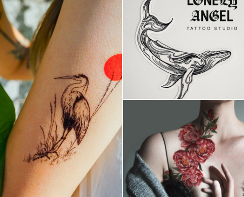 🖋️ Realistic Tattoo Stickers – Try the Ink Without the Commitment cover photo collage