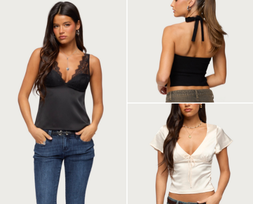Date-night Worthy Tops cover photo collage