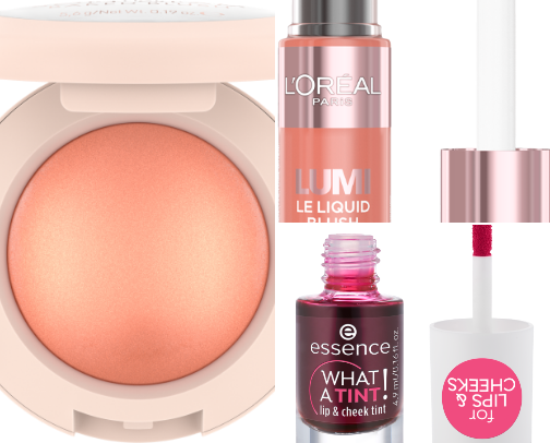 best affordable blushes cover photo collage