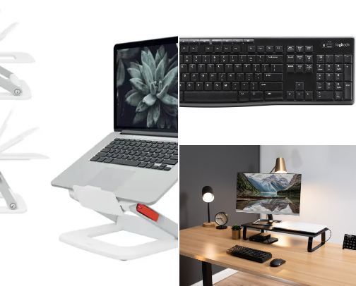 Where Focus Meets Comfort. cover photo collage