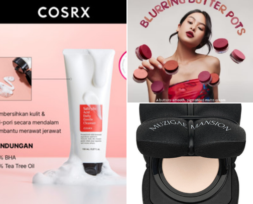 Make Up&Skincare Recommendation cover photo collage